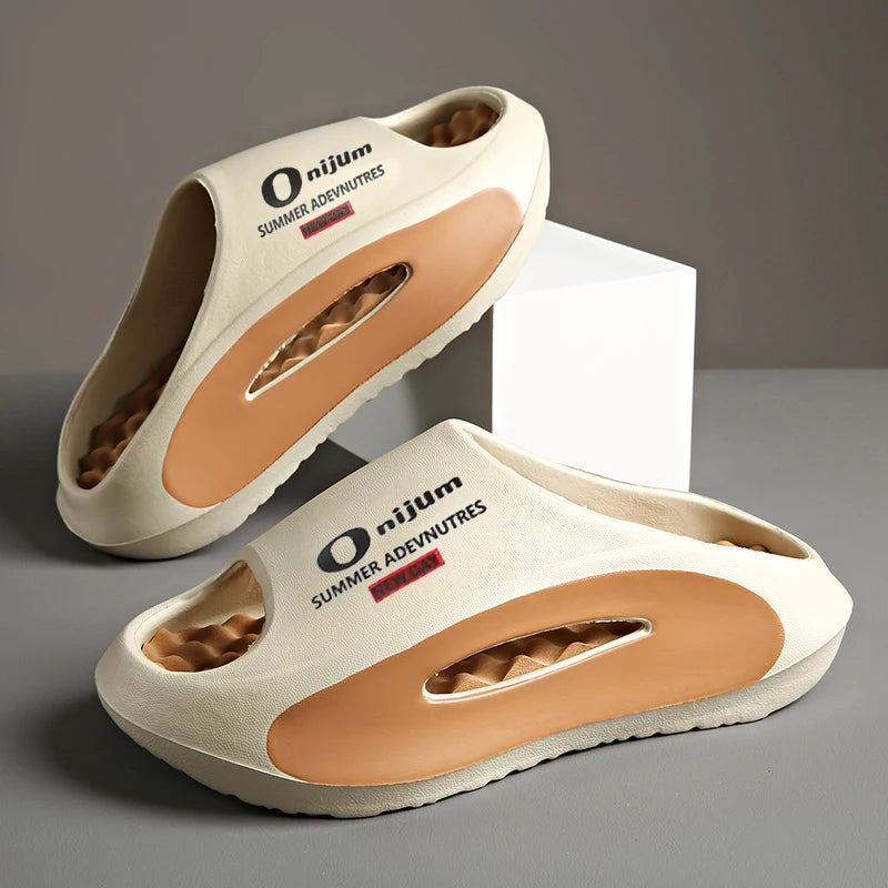 Couple Style Summer Casual 2025 Slippers New Anti-Slip and Anti-Odor Men's and Women's Outdoor Beach Slippers