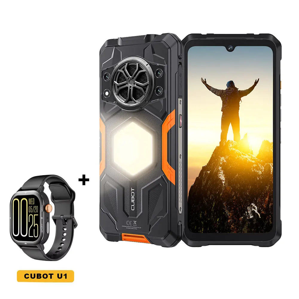 Cubot KingKong Power 5 Rugged Smartphone – 15300mAh, 120Hz