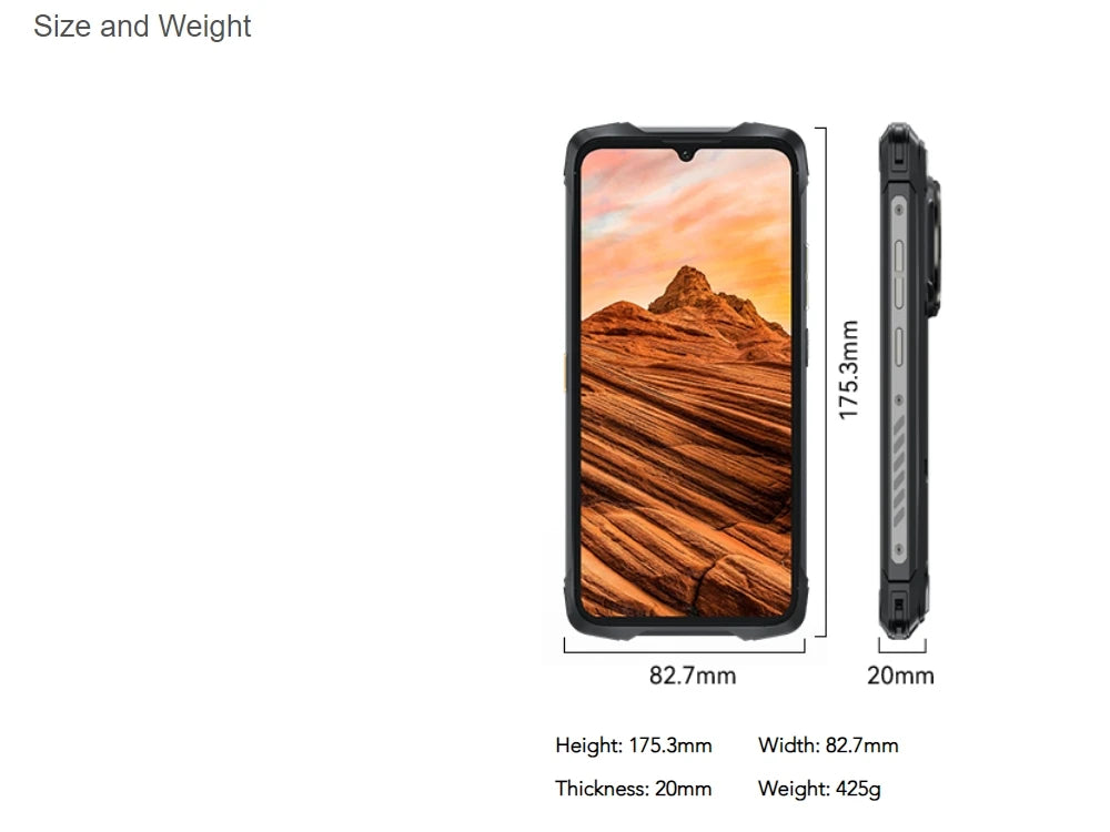 Cubot KingKong Power 3 Rugged Smartphone – 120Hz, 10200mAh