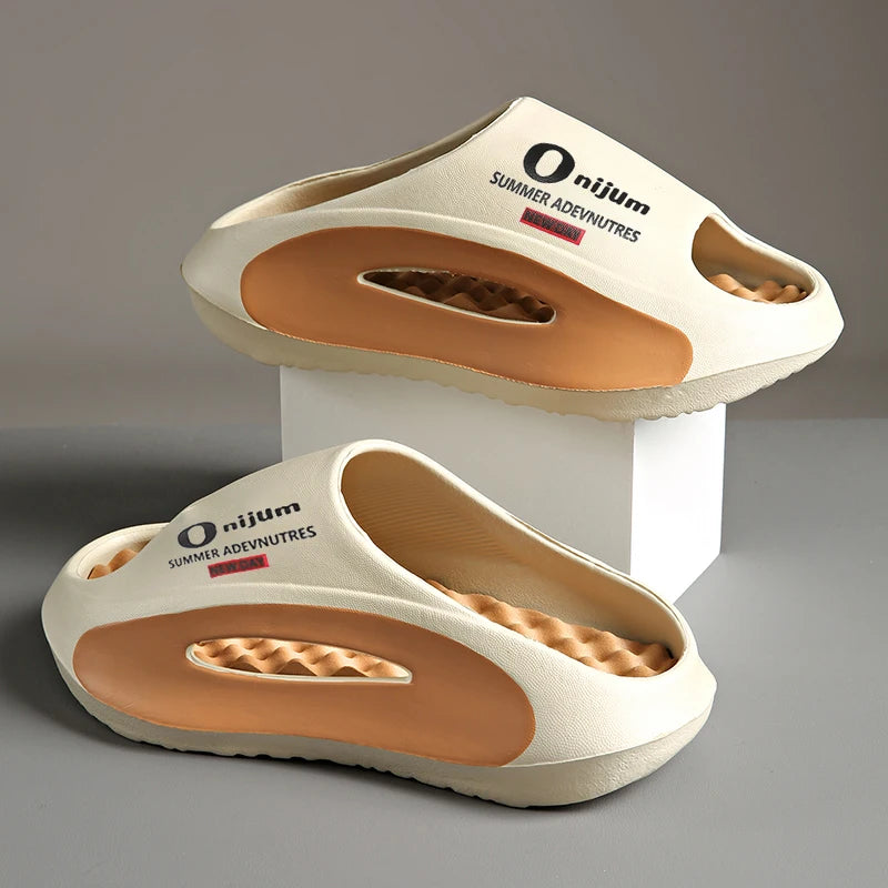 Couple Style Summer Casual 2025 Slippers New Anti-Slip and Anti-Odor Men's and Women's Outdoor Beach Slippers