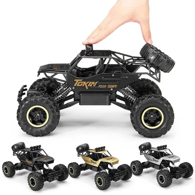 4WD 1:12/16 Scale All Terrain RC Car 20KM/H High Speed Electric Vehicle Remote Control Off-Road Truck LED HeadLight Gifts Adults