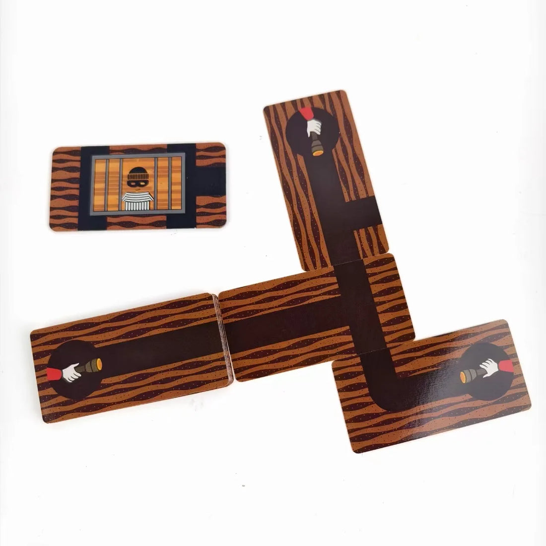 Bandido & Bandida Puzzle Game – 1-4 Players, 15 Min Strategy Fun