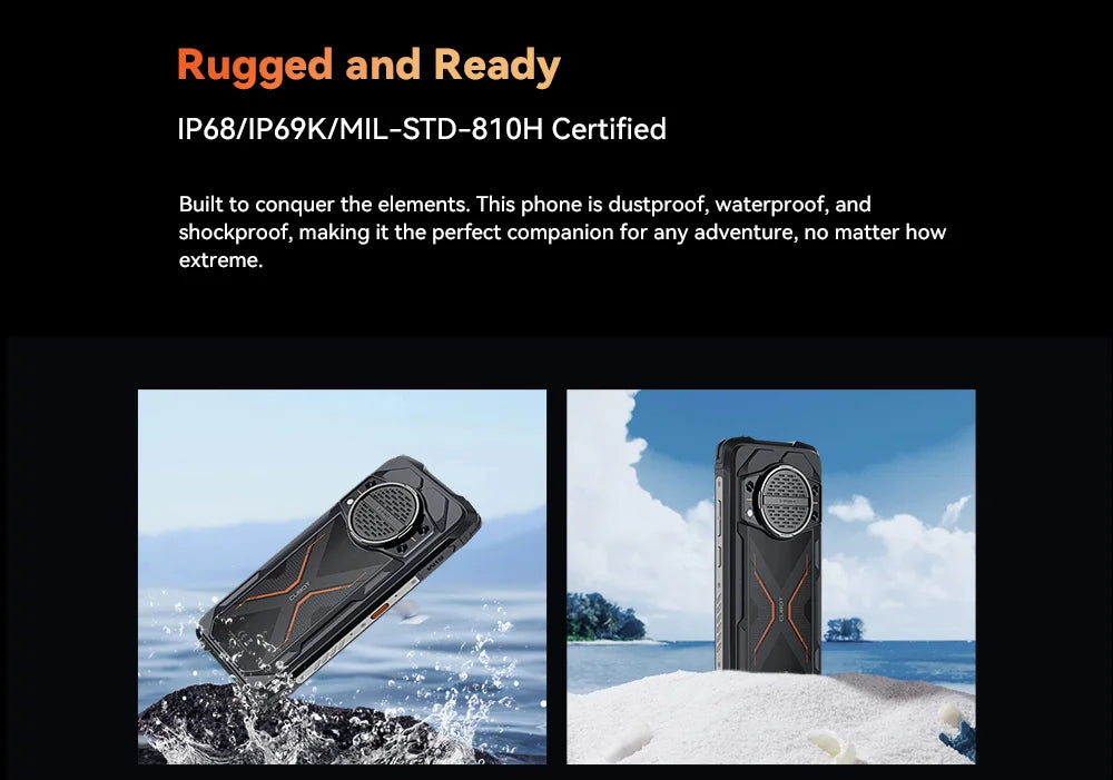 Cubot KingKong Power 3 Rugged Smartphone – 120Hz, 10200mAh