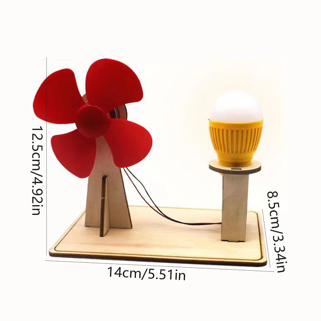 Wind Generator Kit – Educational Physics Toy for Kids