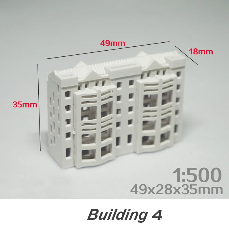 1:500 DIY Miniature House Model – ABS Architecture Kit