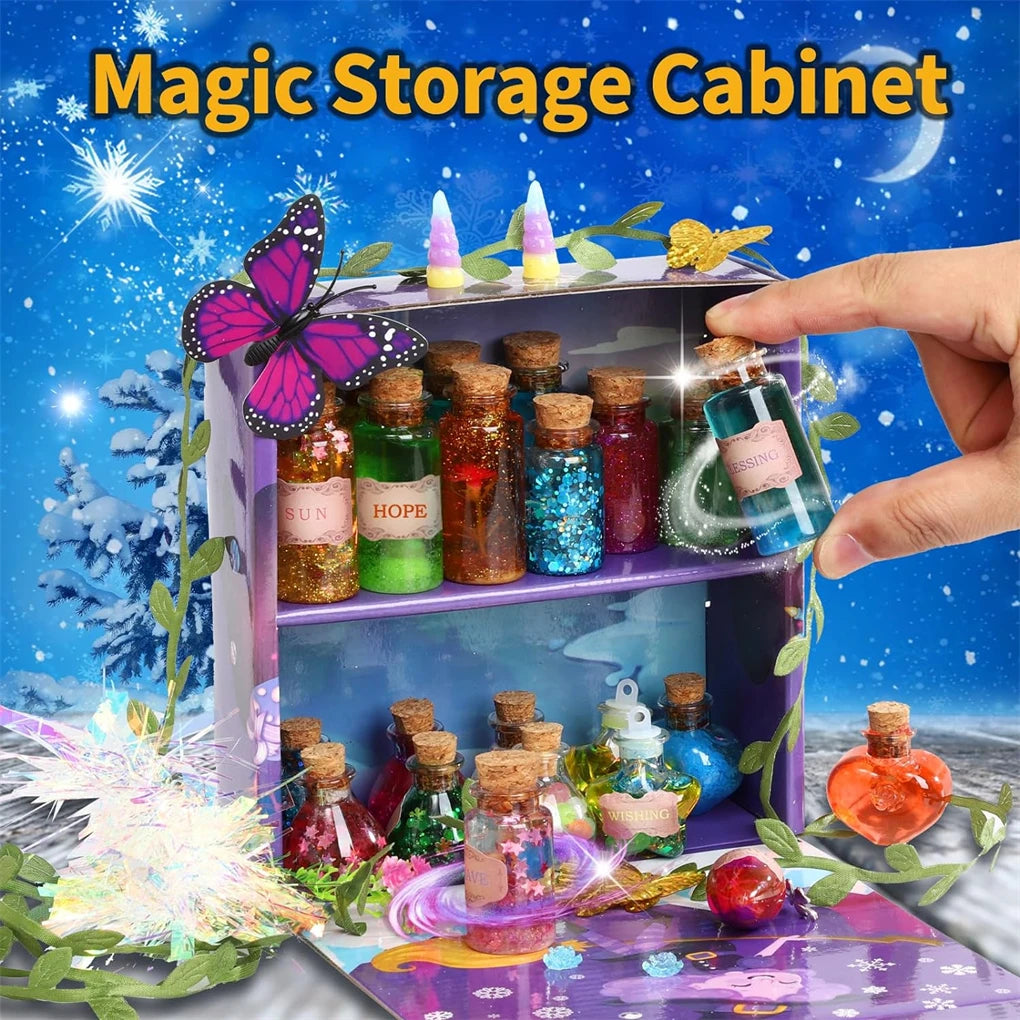 DIY Fairy Magical Potions Kit – Halloween & Christmas Craft Set