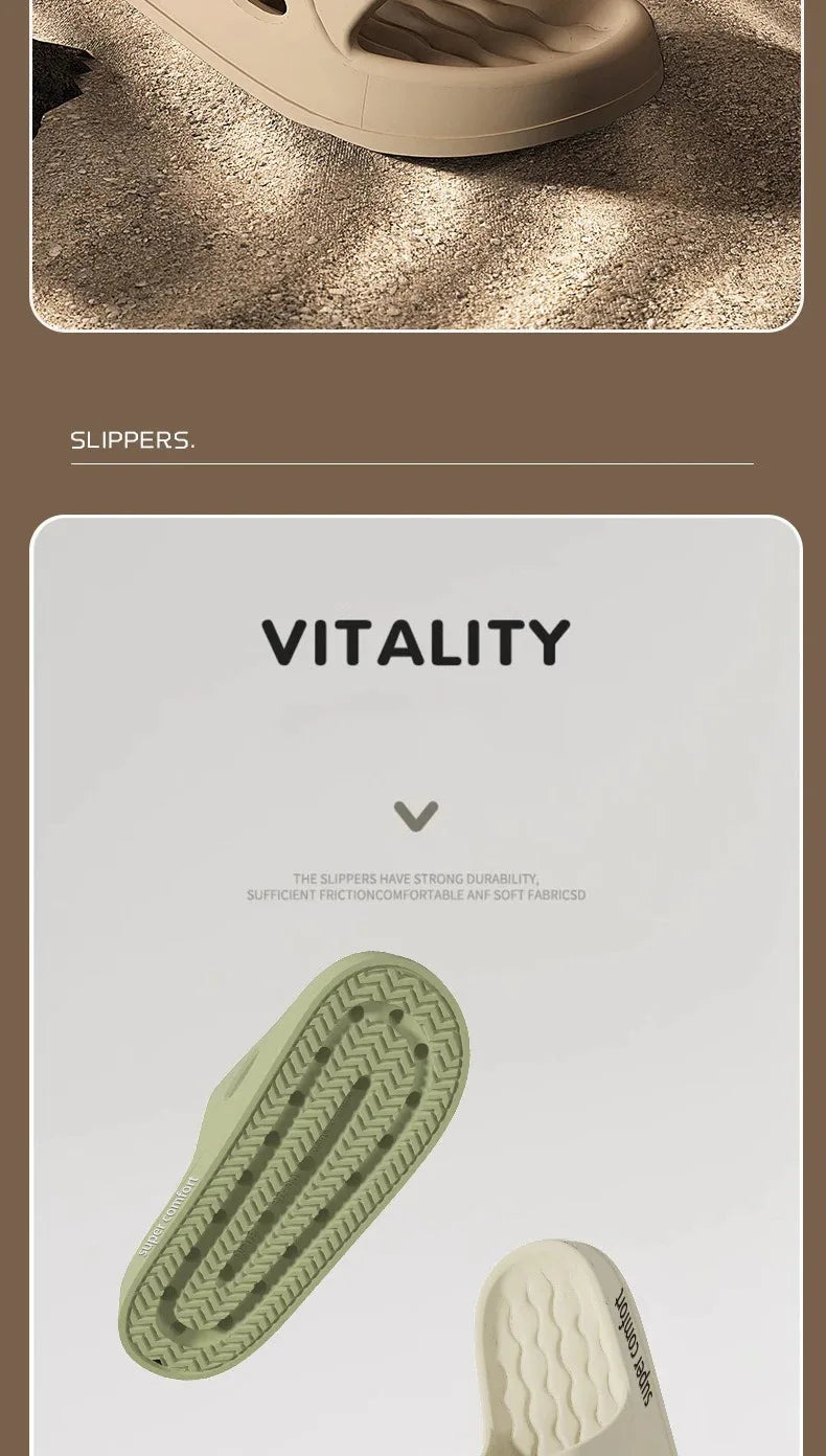 High Quality Men's Ligtweight EVA Indoor Home Sandals Slippers Shoes Men Slippers Outdoor Students Women Comfortable Slides