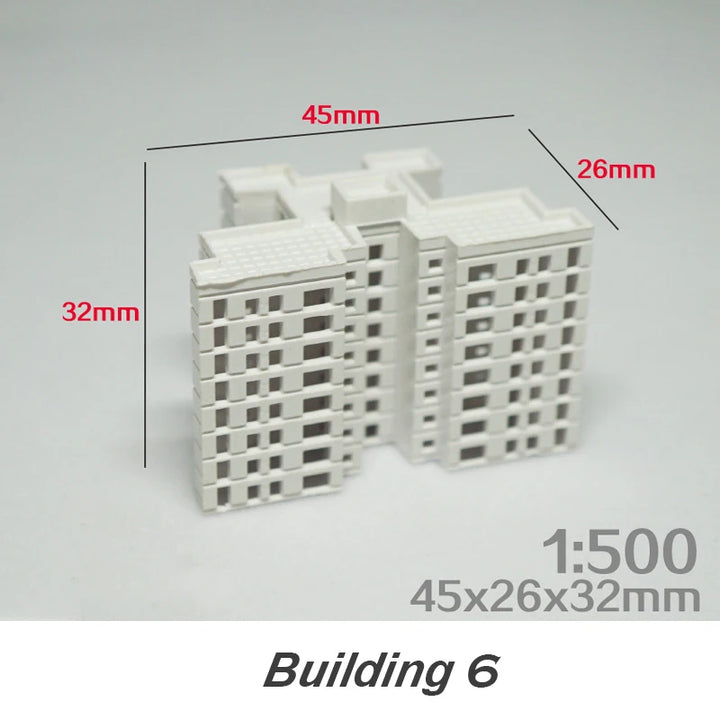 1:500 DIY Miniature House Model – ABS Architecture Kit