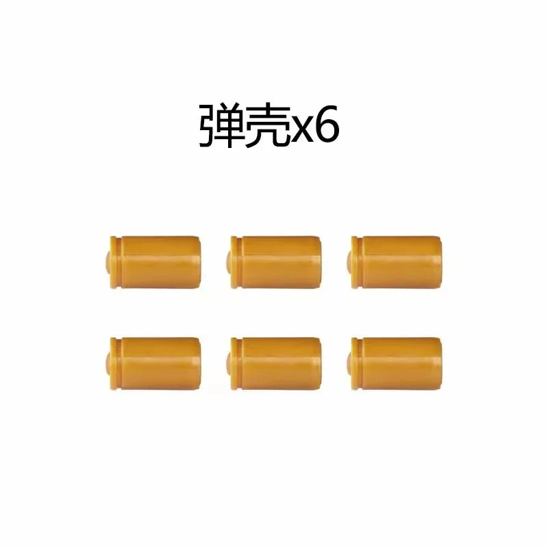 Automatic Continuous Shell Ejection 2011 Pistol Decompression Radish Gun Empty Hanging Revolver Toy Gun Boys Gift