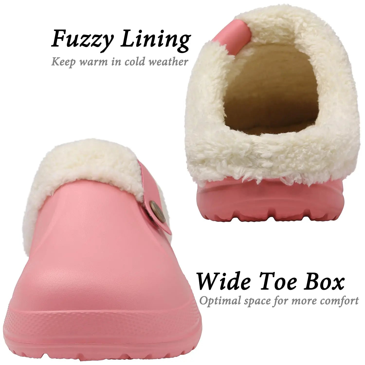 Asgard Winter Fur Furry Slippers For Men Outdoor Fashion Waterproof Plush Cotton Slippers Indoor Warm Cozy Non-slip Home Shoes