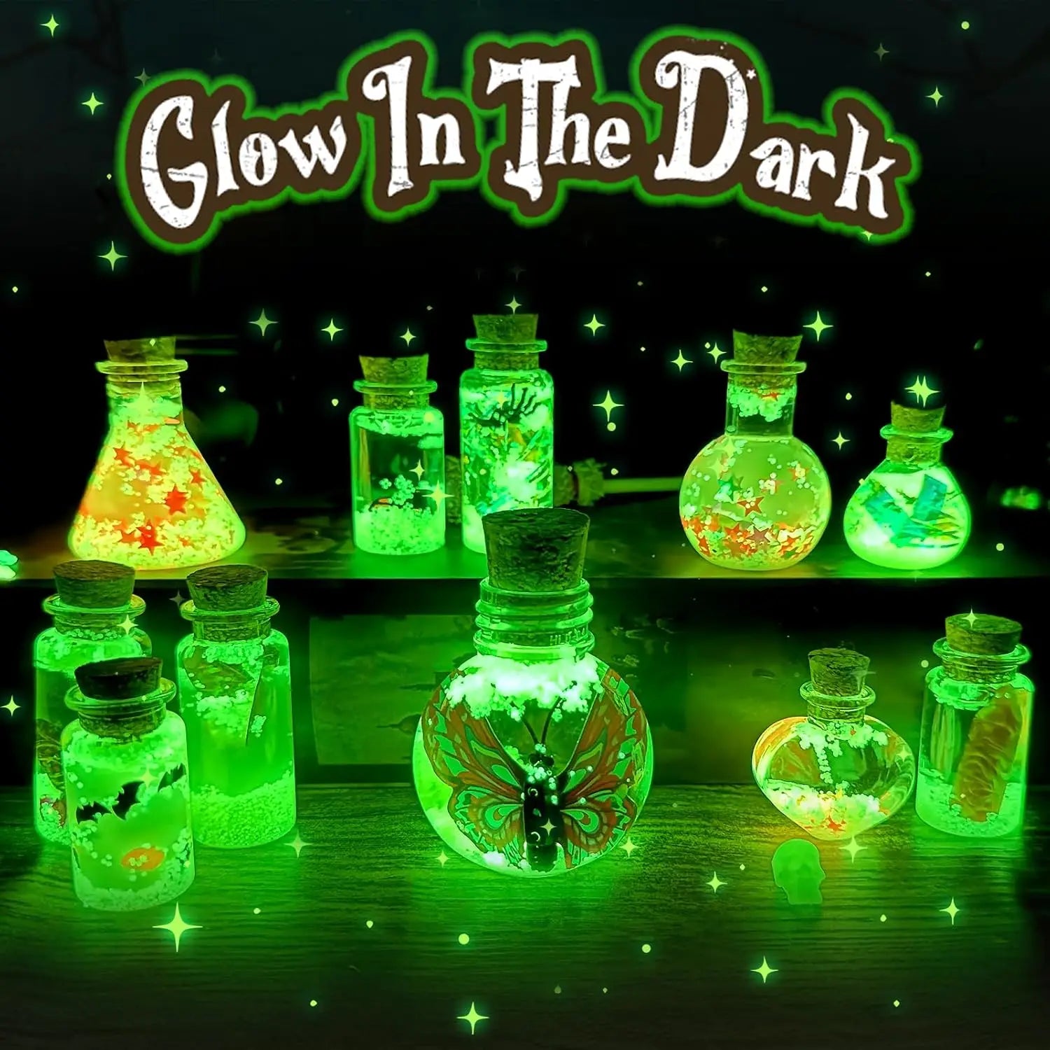 DIY Fairy Magical Potions Kit – Halloween & Christmas Craft Set