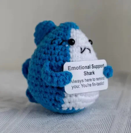 Positive Energy Potato Hug Plush – Mini Handmade Wool Doll