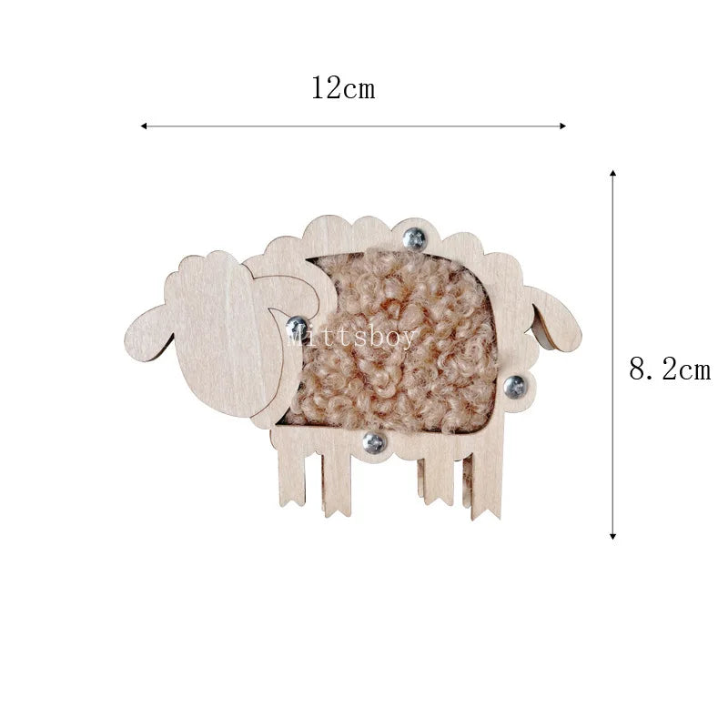 2024 Montessori DIY Busy Board – Wooden Educational Toy for Kids