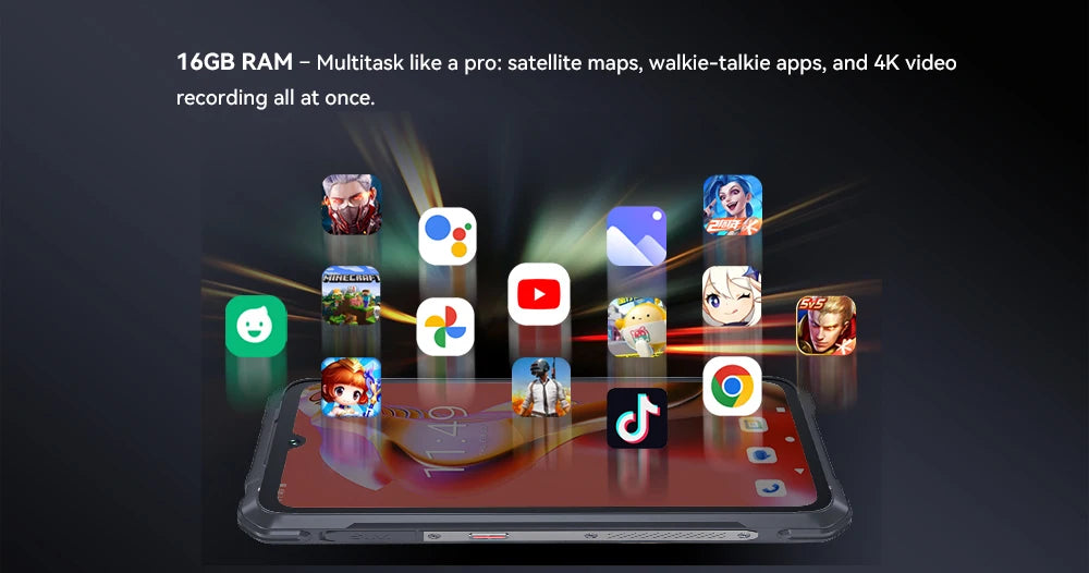 Cubot KingKong Power 5 Rugged Smartphone – 15300mAh, 120Hz