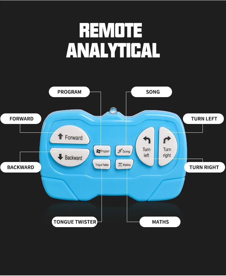 Smart Robot for Children Kids Intelligent Robots Programming Infrared Remote Control Robot Robotics Programmable Christmas Gifts