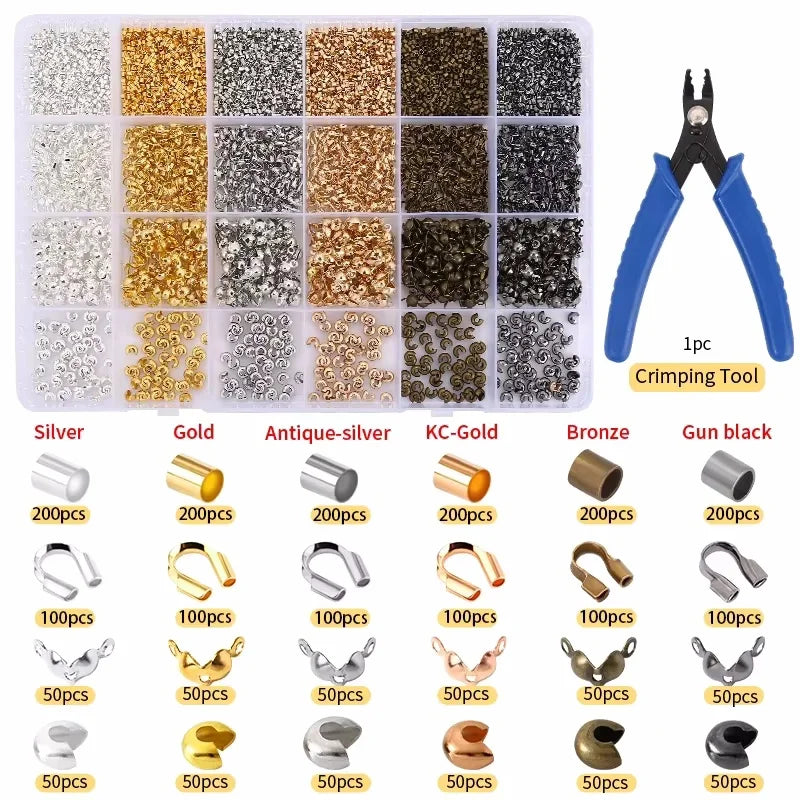 Jewelry Making Kit – Tools, Wires, Charms & Findings Set
