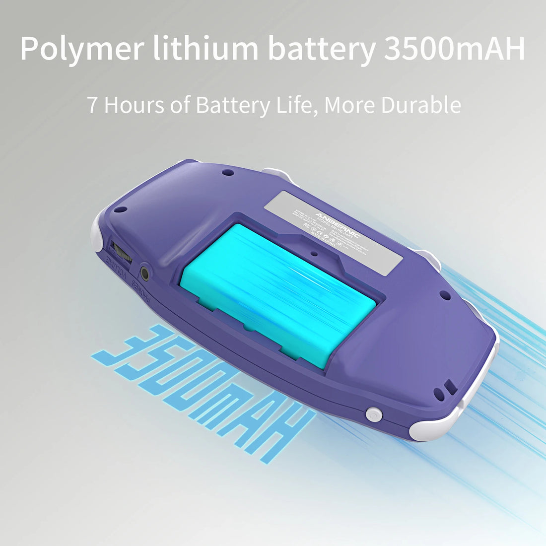 ANBERNIC RG34XX Retro Handheld – 3.4" IPS, WiFi & Bluetooth