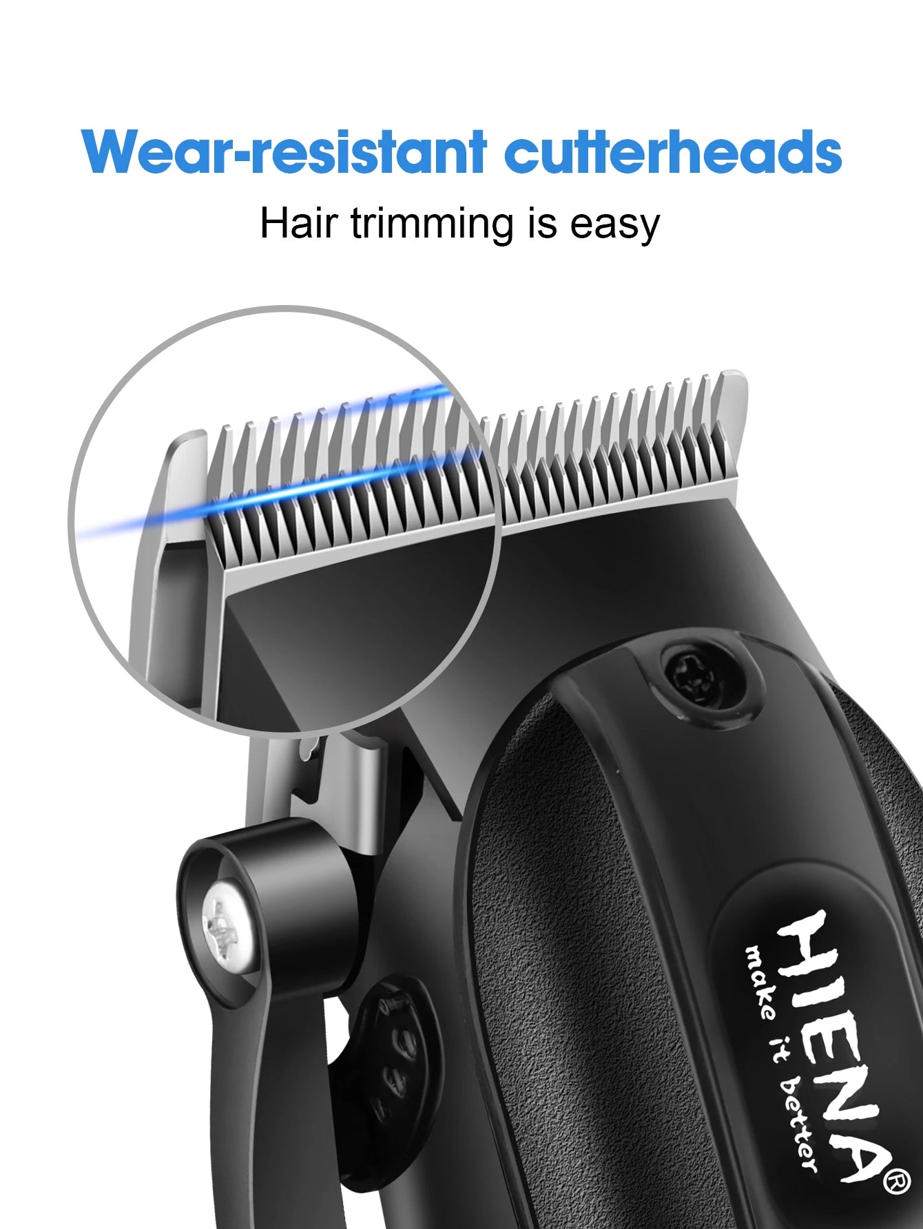 Professional Barber Electric Hair clipper LED display screen UBS charging Trimmer Powerful electric hair clipper trimmer tool