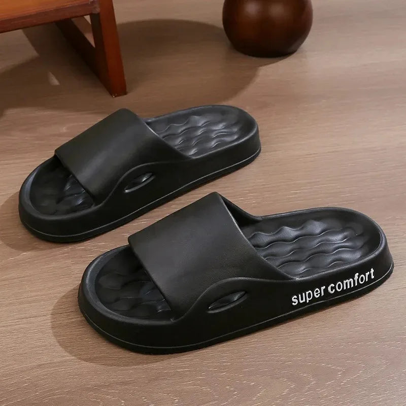 High Quality Men's Ligtweight EVA Indoor Home Sandals Slippers Shoes Men Slippers Outdoor Students Women Comfortable Slides