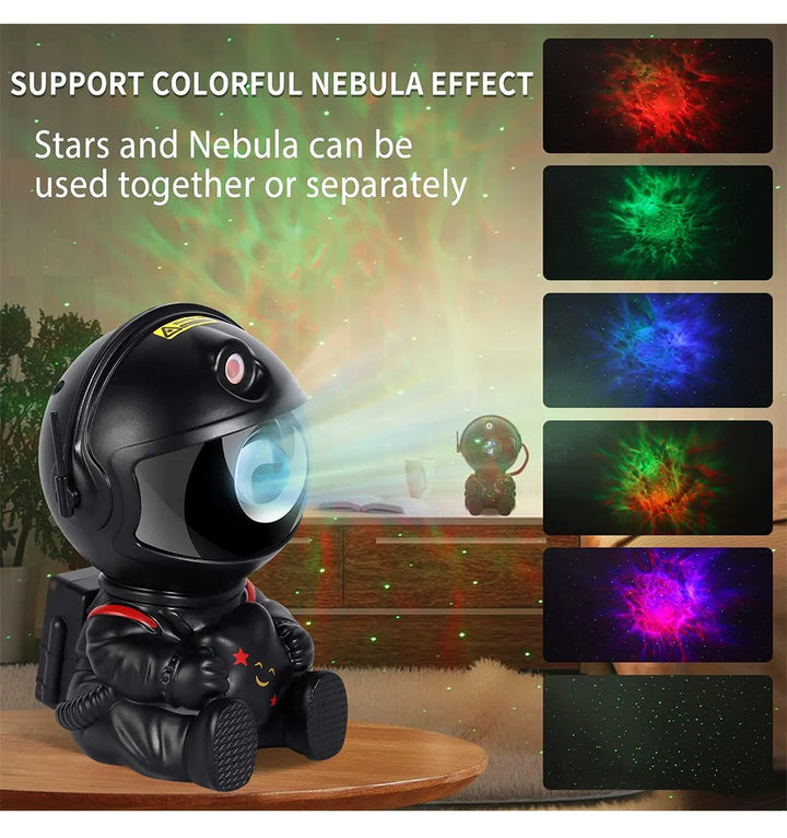 Galaxy Star Astronaut Projector – LED Starry Sky Night Light