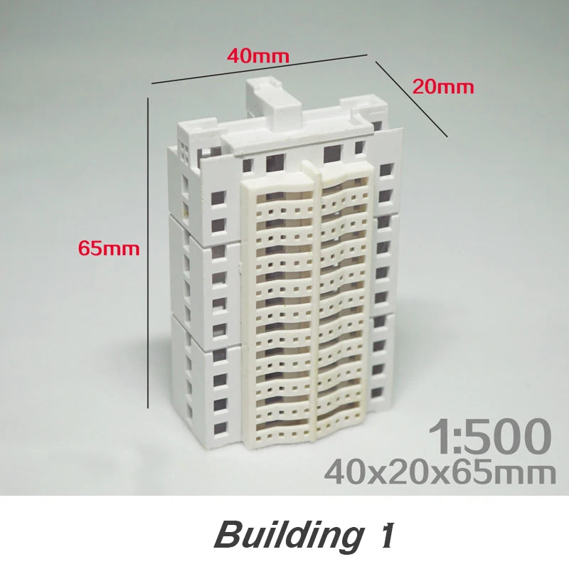 1:500 DIY Miniature House Model – ABS Architecture Kit