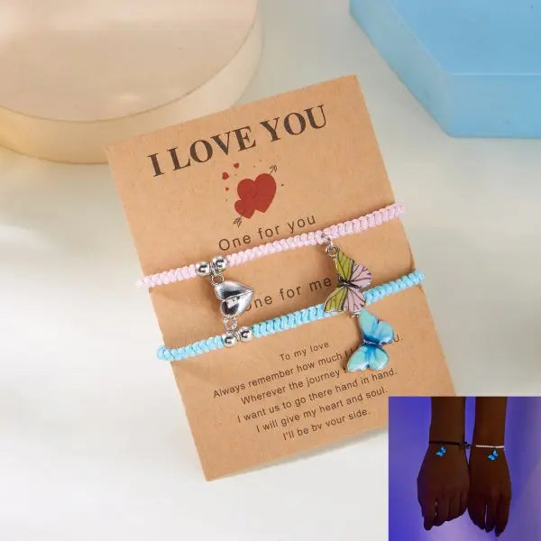 Sun & Moon Couple Bracelets – Handmade Braided Rope Jewelry