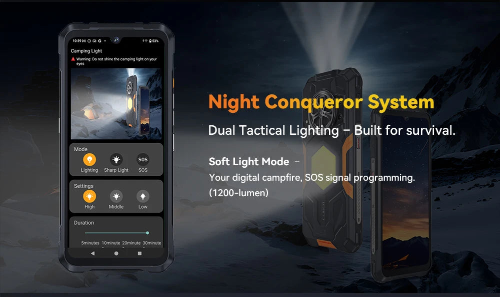 Cubot KingKong Power 5 Rugged Smartphone – 15300mAh, 120Hz