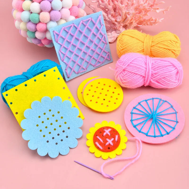 Montessori Lacing Toys – Animal Sewing Kit for Toddlers & Kids