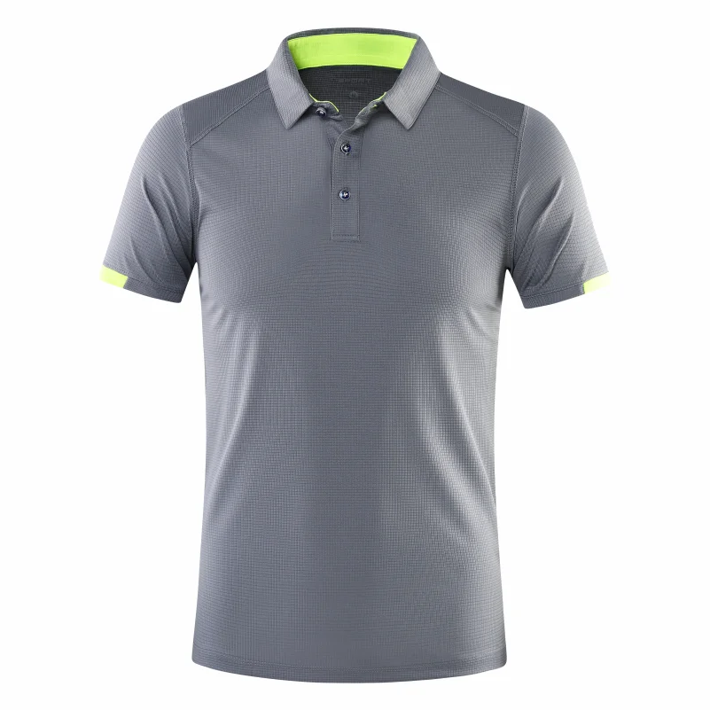 Men’s Quick-Dry Polo Shirt – Casual Sports & Fitness Top
