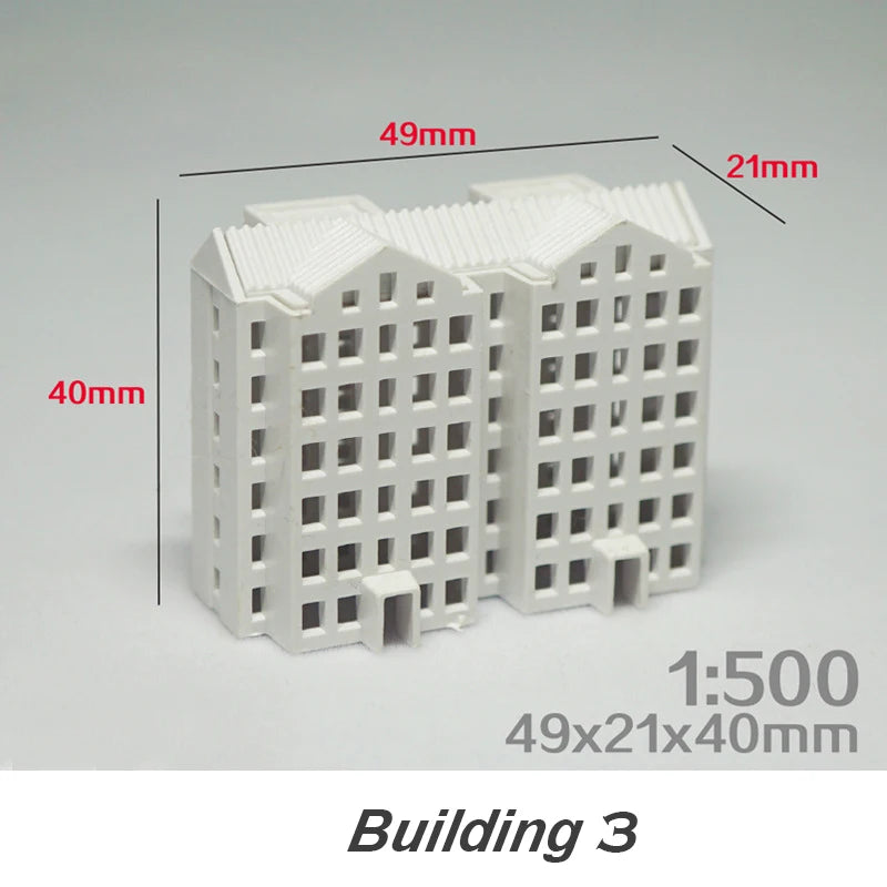 1:500 DIY Miniature House Model – ABS Architecture Kit