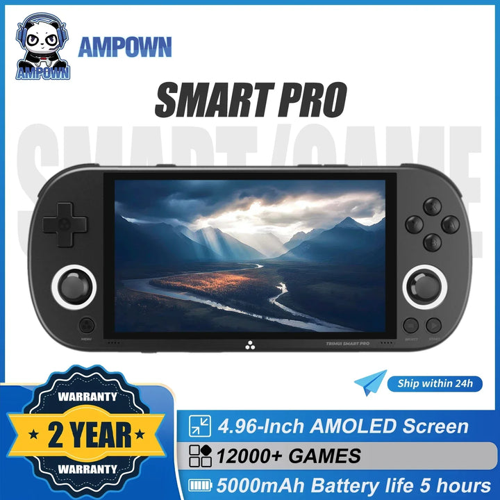 Trimui Smart Pro Handheld Console – 4.96" IPS Retro Emulator