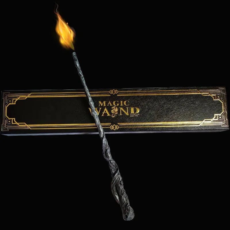 Creative Electronic Flasher Magic Wand Professional Flame Igniter Magician Prop Accessories Magia Games