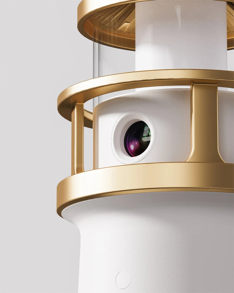 Moon Lamp Projection Lighthouse – Bluetooth Night Light with Remote