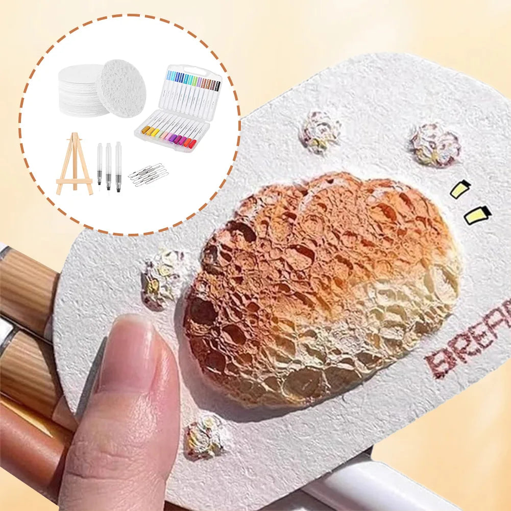 Magic Canvas 3D Puffy Paint Pen Set – 12 Colors DIY Art Kit