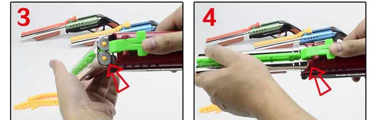 Toy Blaster Pistol Set – Manual Airsoft/BB & Paintball-Style Kids Handgun