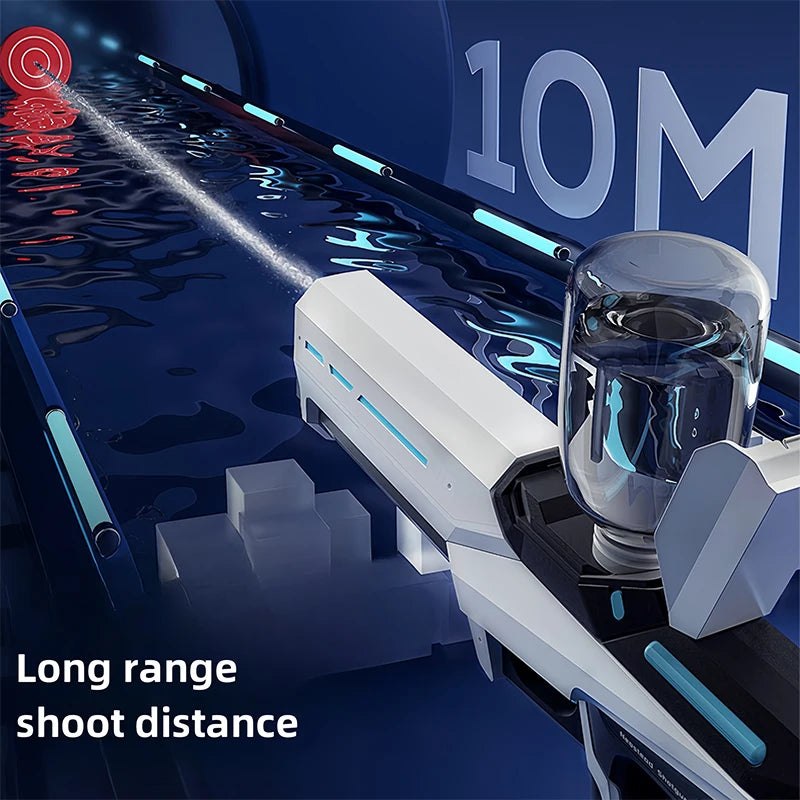 Electric Water Gun – Powerful Automatic Squirt Blaster for Adults & Kids