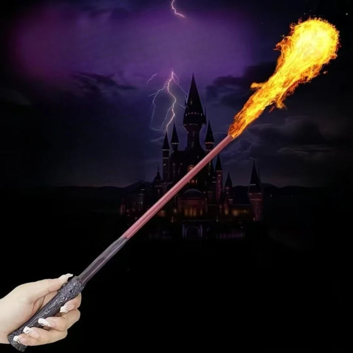 Creative Electronic Flasher Magic Wand Professional Flame Igniter Magician Prop Accessories Magia Games