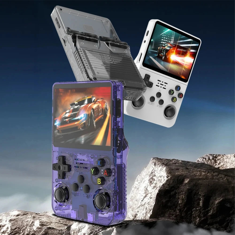 R36S Retro Handheld Game Console – 3.5" IPS, Linux System