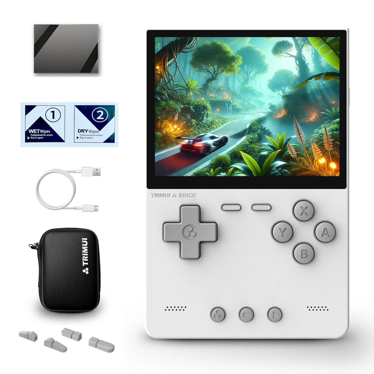 Trimui Brick Retro Handheld Console – 3.2" IPS, 1TB Expandable