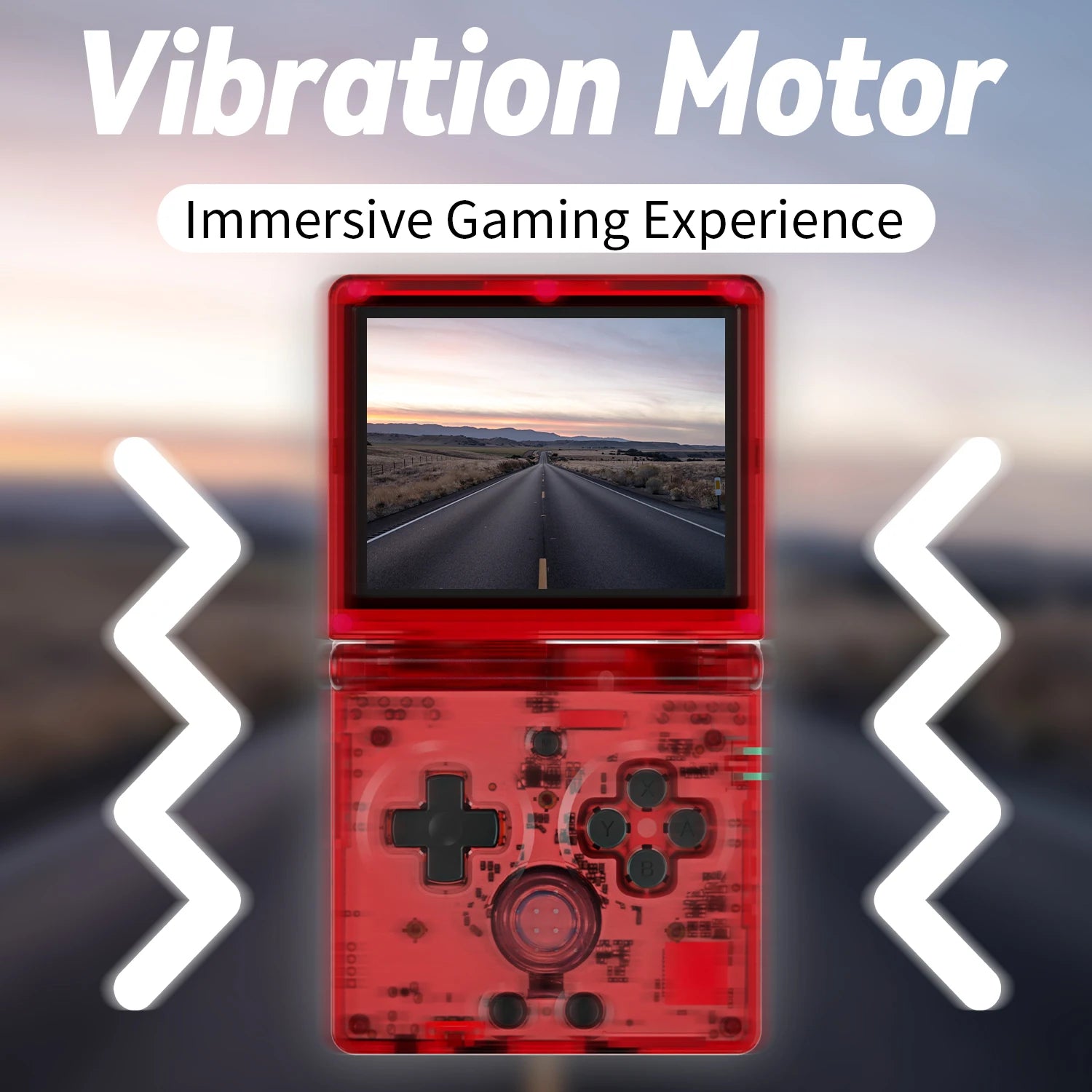 ANBERNIC RG35XXSP Flip Handheld – 3.5" IPS, WiFi & Bluetooth