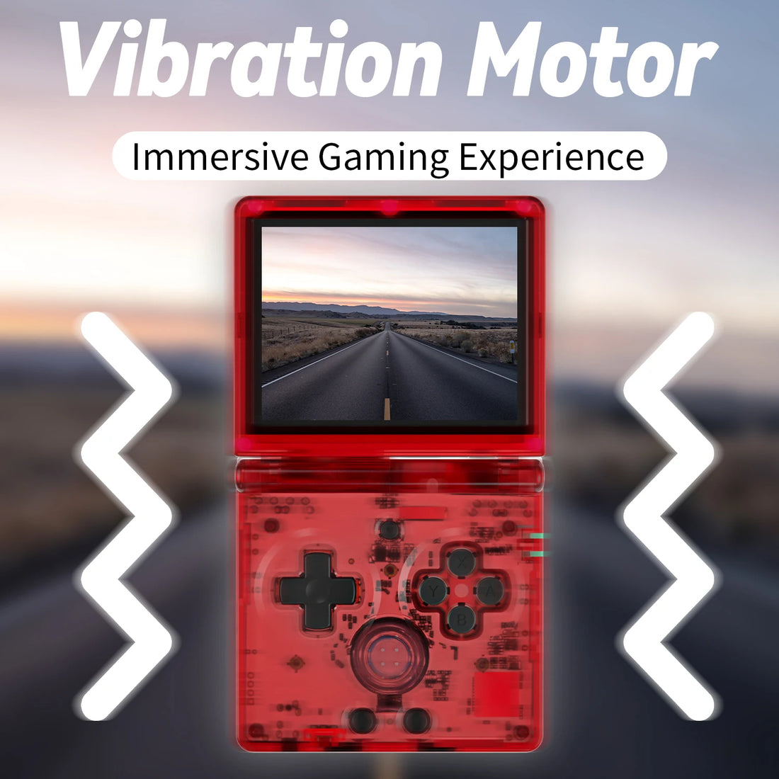 ANBERNIC RG35XXSP Flip Handheld – 3.5" IPS, WiFi & Bluetooth