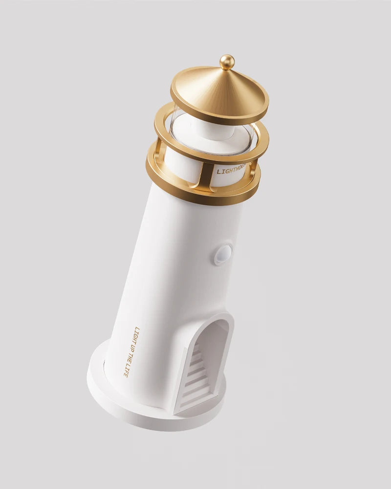 Moon Lamp Projection Lighthouse – Bluetooth Night Light with Remote