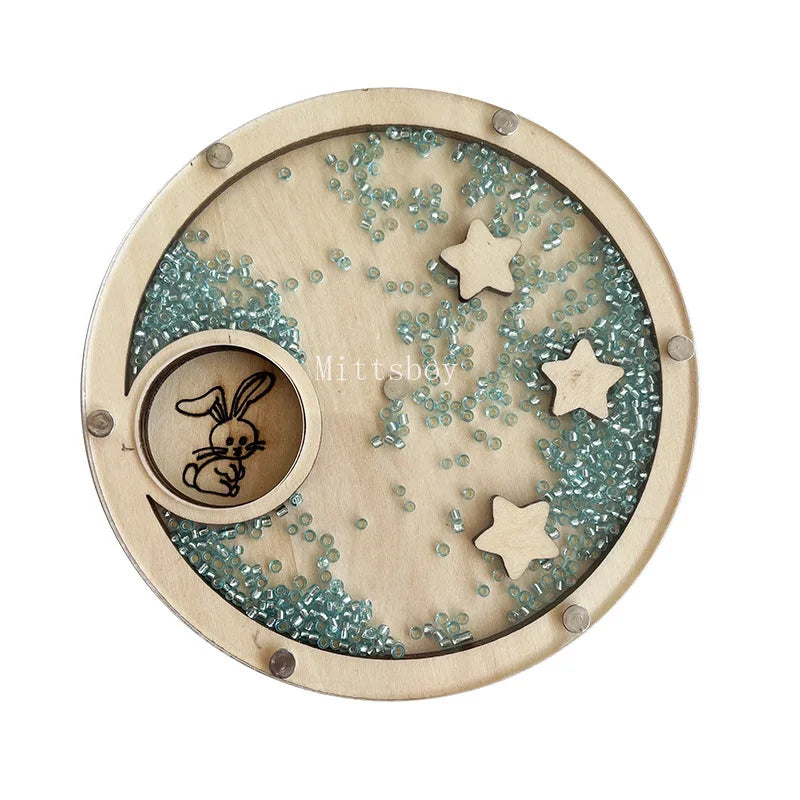 2024 Montessori DIY Busy Board – Wooden Educational Toy for Kids