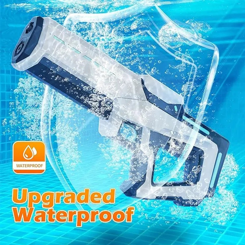 Electric Water Gun – Powerful Automatic Squirt Blaster for Adults & Kids