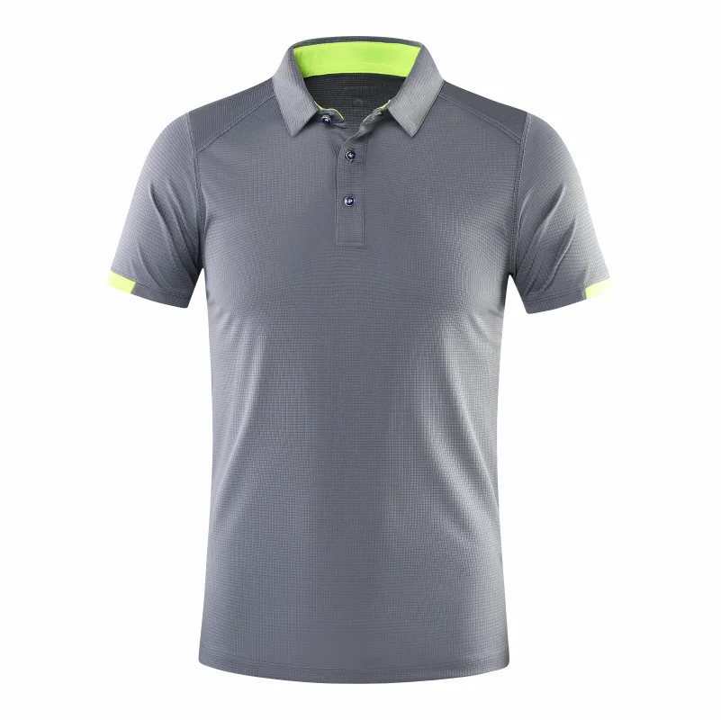 Men’s Quick-Dry Polo Shirt – Casual Sports & Fitness Top