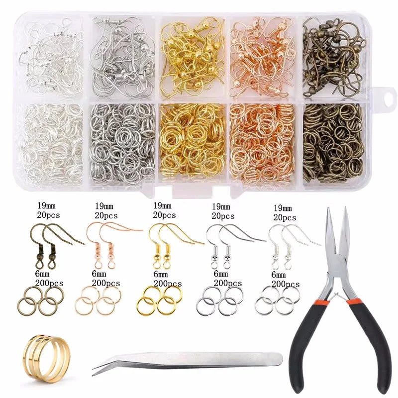 Jewelry Making Kit – Tools, Wires, Charms & Findings Set