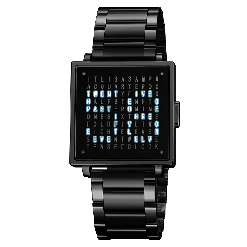 SKMEI Fashion Electronic Watch Luxury Led Light Digital Wristwatch For Man Date Display Stainless Steel Clock Waterproof 2388