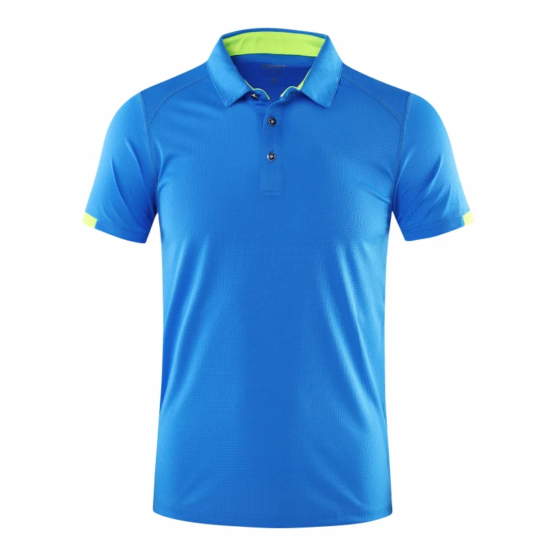 Men’s Quick-Dry Polo Shirt – Casual Sports & Fitness Top