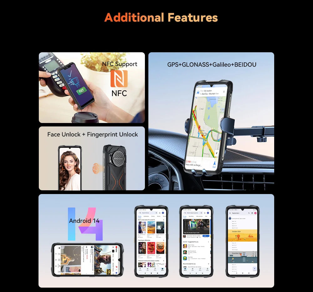 Cubot KingKong Power 3 Rugged Smartphone – 120Hz, 10200mAh