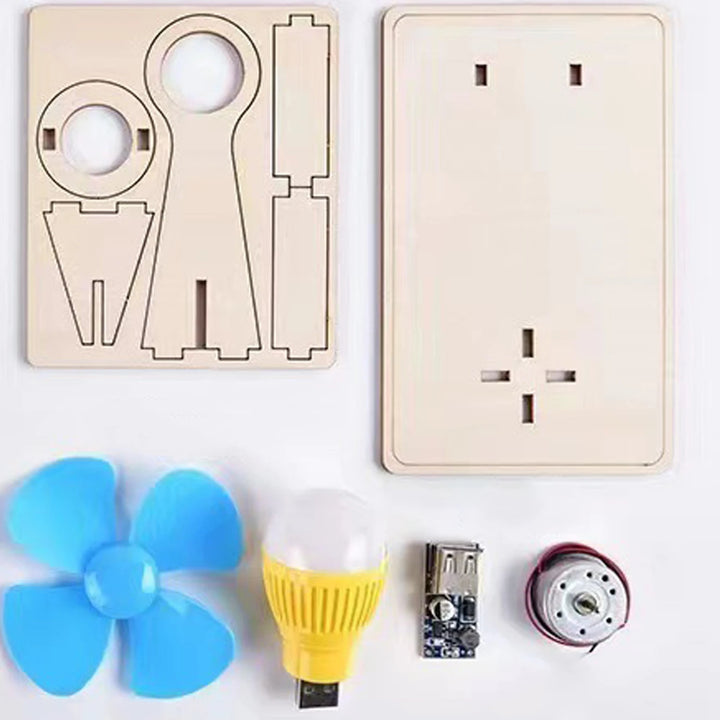Wind Generator Kit – Educational Physics Toy for Kids